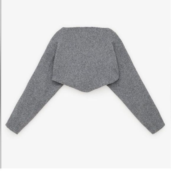 Zara Gray Kids Gray Hand Warmer(Size 6-7 yrs) - Picture 2 of 6